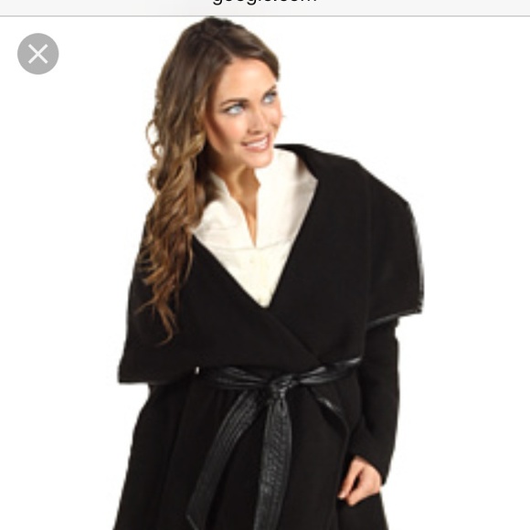 MELISSA RIVERS BLACk COAT - Picture 2 of 3